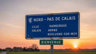Affiche Bienvenue chez les Ch'tis, Dany Boon et Kad Merad, com&eacute;die r&eacute;gionale 2008, ph&eacute;nom&egrave;ne culturel humour fran&ccedil;ais Nord-Pas-de-Calais