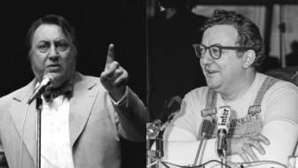 Coluche et Raymond Devos repr&eacute;sentent deux sommets de l'humour fran&ccedil;ais, incarnant deux approches radicalement diff&eacute;rentes du rire